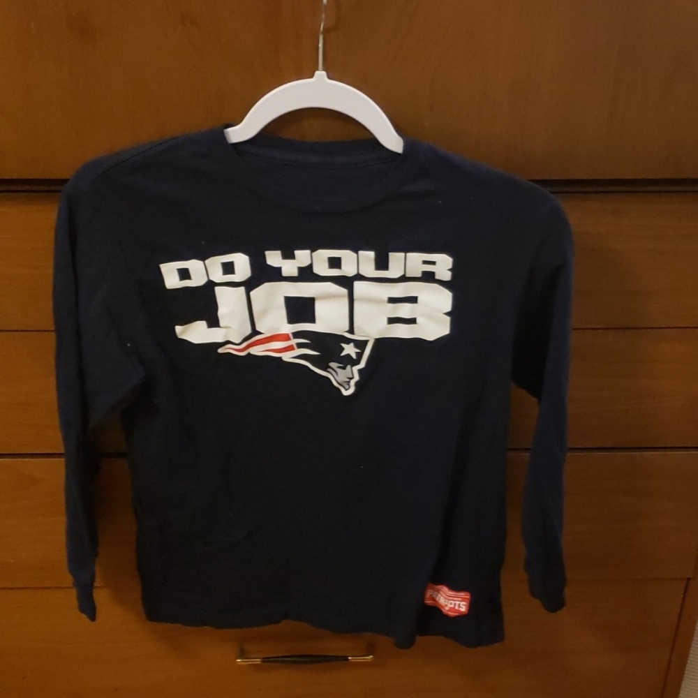 N.E.Patriots Long Sleeve Tee